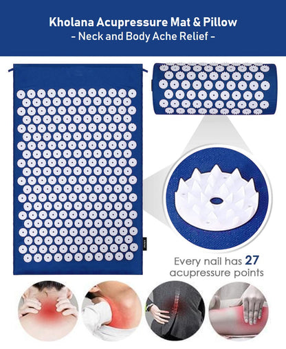 Kholana™️ Acupressure Mat & Pillow Set - 50% Off and Free Shipping