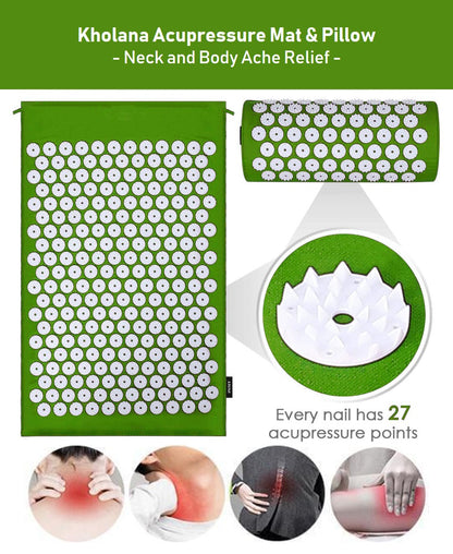 Kholana™️ Acupressure Mat & Pillow Set - 50% Off and Free Shipping